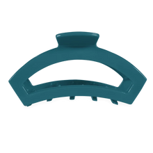 Load image into Gallery viewer, Large Teleties Open Hair Clip - Teal With It