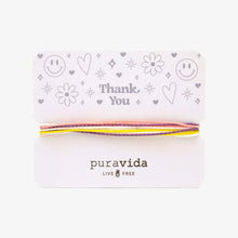 Load image into Gallery viewer, Pura Vida Bracelet Card - Thank You