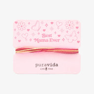 Pura Vida Bracelet Card - Best Mom Ever