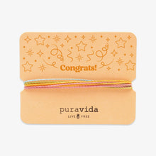 Load image into Gallery viewer, Pura Vida Bracelet Card - Congrats