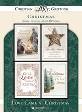 Load image into Gallery viewer, Christian Greetings Boxed Cards - Christmas - Love Came at Christmas