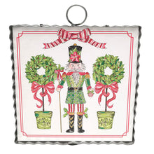 Load image into Gallery viewer, RTC Mini Art Traditional Tidings Nutcracker &amp; Topiaries