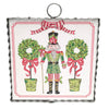 RTC Mini Art Traditional Tidings Nutcracker & Topiaries