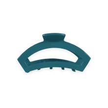 Load image into Gallery viewer, Small Teleties Open Hair Clip - Teal With It