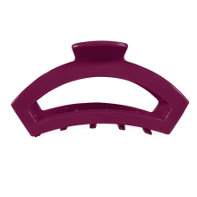 Load image into Gallery viewer, Large Teleties Open Hair Clip - Mulberry