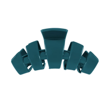 Load image into Gallery viewer, Medium Teleties Classic Hair Clip - Teal With It