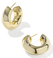 Kendra Scott Embry Hoop Earrings - Gold