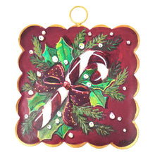 Load image into Gallery viewer, RTC Mini Art Scallop Burgundy Candy Cane