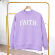 Load image into Gallery viewer, Word Warrior - Reversible Sweatshirt - FAITH &amp; GRACE - Lavender