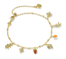 Load image into Gallery viewer, Kendra Scott Autumn Gold Charm Bracelet - Multi Mix
