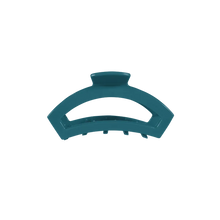 Load image into Gallery viewer, Tiny Teleties Open Hair Clip - Teal With It