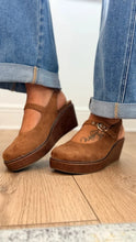 Load image into Gallery viewer, Corky’s Pity Party - Chestnut Faux Suede