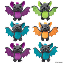 Load image into Gallery viewer, Halloween Bright Color Stuffed Smiling Bats