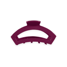 Load image into Gallery viewer, Small Teleties Open Hair Clip - Mulberry