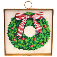 Load image into Gallery viewer, RTC Mini Art Green Wreath Red Balls