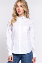 Load image into Gallery viewer, Andie Long Sleeve Top: White