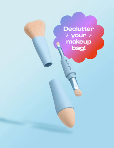 Alleyoop Multi-Tasker 4-in-1 Makeup Brushes