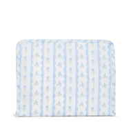 TRVL Design - Roadie Large Zip Pouch - Ribbon Floral Blue