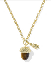 Load image into Gallery viewer, Kendra Scott Acorn Short Pendant Necklace - Gold