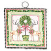 RTC Mini Art Traditional Tidings Deer & Topiary