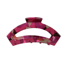 Load image into Gallery viewer, Medium Teleties Open Hair Clip - Garden Glam