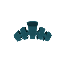 Load image into Gallery viewer, Tiny Teleties Classic Hair Clip - Teal With It