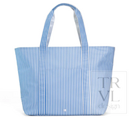 TRVL Design - Jumbo Tote XL - Pimlico Stripe Chambray