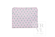 TRVL Design - Roadie Large Zip Pouch - Petite Fleur Pink