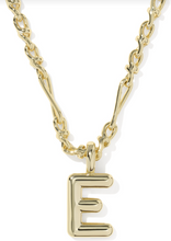 Load image into Gallery viewer, Bubble Letter Pendant Necklace in Gold by Kendra Scott