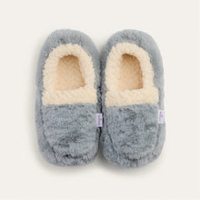 Load image into Gallery viewer, Sherpa Warmies Slippers - Gray