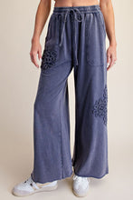Load image into Gallery viewer, Blueberry Crochet Patch Pants