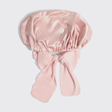 Load image into Gallery viewer, Kitsch Adjustable Oversized Satin Bonnet - Blush