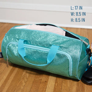 Kid's Dance Bag - Blue Glitter
