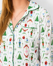 Load image into Gallery viewer, Ladies Nutcracker Waltz Pajama Set - White