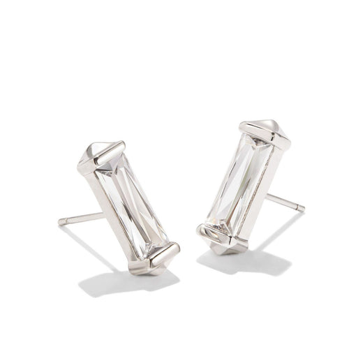 Kendra Scott Fletcher Stud Earrings in Silver