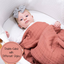 Load image into Gallery viewer, Oh Deer Muslin Baby Blanket