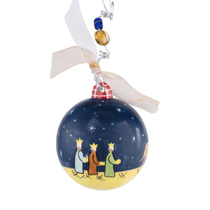 Nativity Scene & Wisemen Ornament