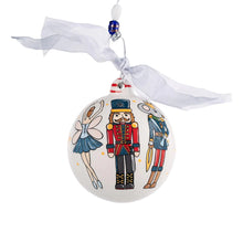 Load image into Gallery viewer, Mery Christmas Nutcracker Ornament