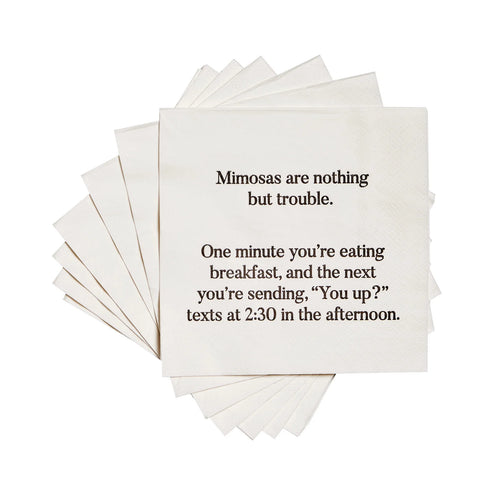 Mimosa Trouble Cocktail Napkins