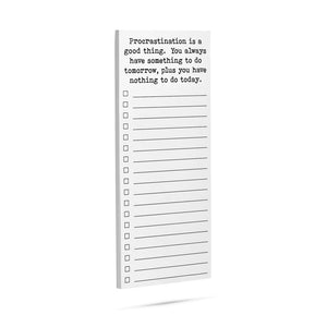 Procrastination List Pad