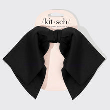 Load image into Gallery viewer, Kitsch Bow Hair Clip - Black