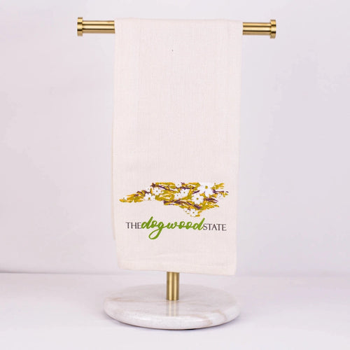 North Carolina Dogwood Hand Towel