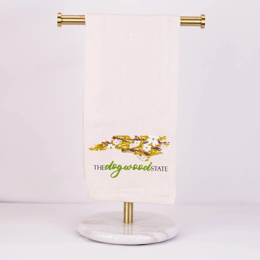 North Carolina Dogwood Hand Towel