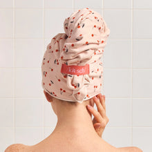 Load image into Gallery viewer, Kitsch Quick Dry Hair Towel - Cherry