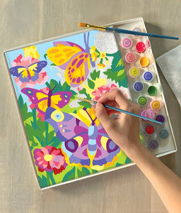 Paint By Numbers Kit - Butterflies + Blooms