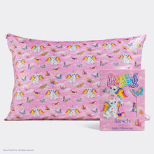 Load image into Gallery viewer, Lisa Frank x Kitsch Standard Satin Pillowcase - Angel Kitty™