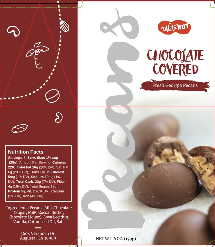 Chocolate Covered Pecans Box