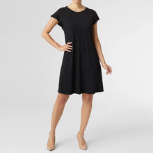 Load image into Gallery viewer, Francis Flutter Sleeve Dress - Black