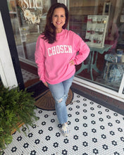 Load image into Gallery viewer, Word Warrior - Reversible Sweatshirt - Loved &amp; Chosen - Pink