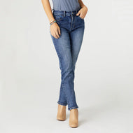 Everstretch Straight Jeans - Medium Denim